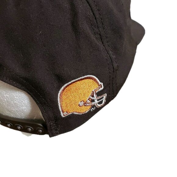 Vtg Cleveland Browns NFL Script Hat Snapback Cap NWT Deadstock Eastport USA - Picture 7 of 16